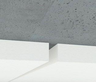 Beskrivelse Rockfon System A Adhesive er en nem montageløsning med god lydabsorption, hvor montagen foretages med lim.