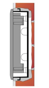 2.2 Mechanická montáž Přehled typů montáže Přehled typů montáže a seznam potřebných komponent