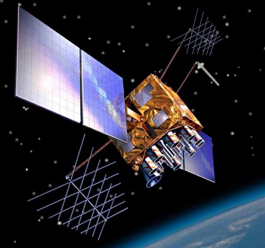 Struktura systému GNSS - Kosmický