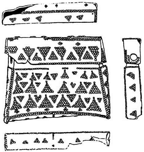 hrob 5; 4 Dolní Věstonice, hrob 467/49; 5