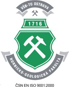 Hornicko-geologiká fakulta Zpráva o činnosti za rok 2018 KOLEGIUM DĚKANA HORNICKO-GEOLOGICKÉ FAKULTY od 01. 01. 2018 do 18. 02.2018 DĚKAN: doc. Ing. Jan Valíček, Ph.D. PRODĚKAN PRO VĚDU, VÝZKUM A ZAHRANIČNÍ STYKY: prof.