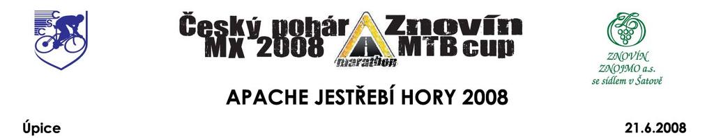 Oficiální výsledková listina - absolutní pořadí Trasa: 103 KM 1. 1./ME 7 JOBÁNEK Jan 1983 CZE MERIDA BIKING TEAM 01:44:45 04:07:07 00:00:00 2.