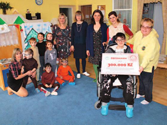 Každý ze stacionářů obdržel částku 300 000 korun.