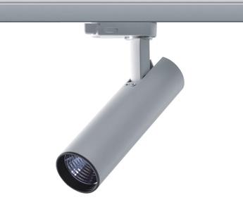 PRO-RIO TRACKLIGHT B LED track light can be installed in combination with s Global, Eurotrack a Nordic 3-fázovou reflektorovou lištou Global, Eutrack and Nordic 3-phase spotlight rail Vysoký výkon k