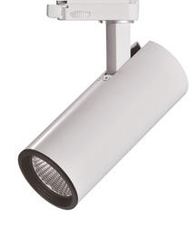 PRO-RIO TRACKLIGHT C LED track light can be installed in combination with s Global, Eurotrack a Nordic 3-fázovou reflektorovou lištou Global, Eutrack and Nordic 3-phase spotlight rail Atraktivní