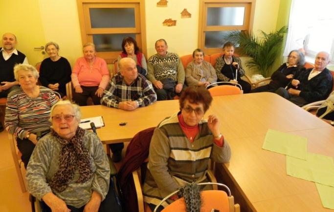 Potěšila nás účast některých seniorů z města, kteří si přišli nejen