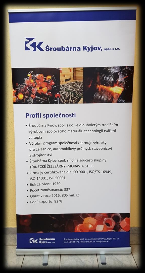 Získáváme nové zaměstnance Zintenzivnili jsme naši náborovou práci, formou reklamy v regionálním tisku a televizi, vyvěšením letáků a billboardů na území města Kyjova i v okolních obcích,