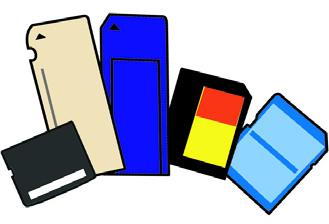 Čtečka paměťových karet - 51 Č TEČKA PAMĚŤOVÝCH KARET Paměťové karty se používají v řadě digitálních fotoaparátů, tabletů, přehrávačů MP3 a mobilních telefonů. Vložení paměťové karty 1.