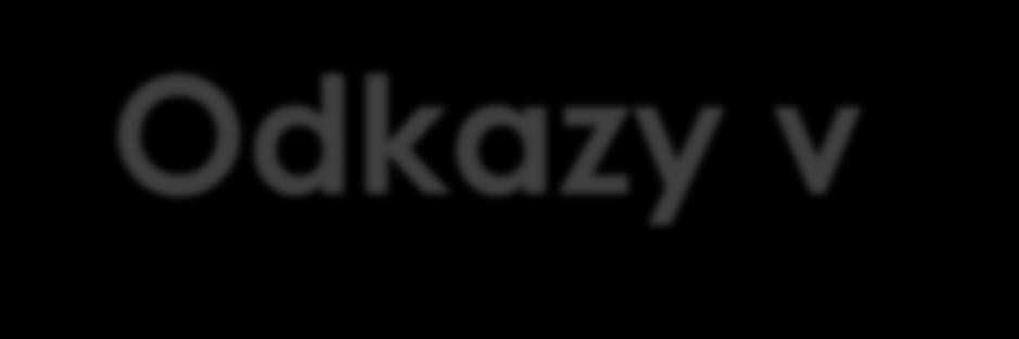 Odkazy v souvislém textu Jmenné odkazy s uvedením roku (v kulaté závorce) (Novák, 2011), popř. (Novák, 2011a), pokud citujeme z více děl autora napsaných ve stejném roce, popř.