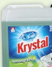 Krystal na nádobí 5 l Lemongrass Přípravek na nádobí s