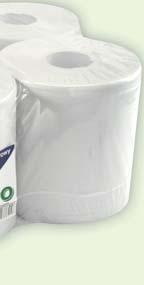 Bílé recyklované ručníky. Bělost 65%.