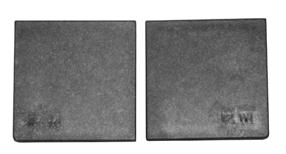 AJ5-EC Záslepky: komplet End caps: set 5 5 AJ5-EC materiál: PVC Typ / Type pravý + levý / right + left