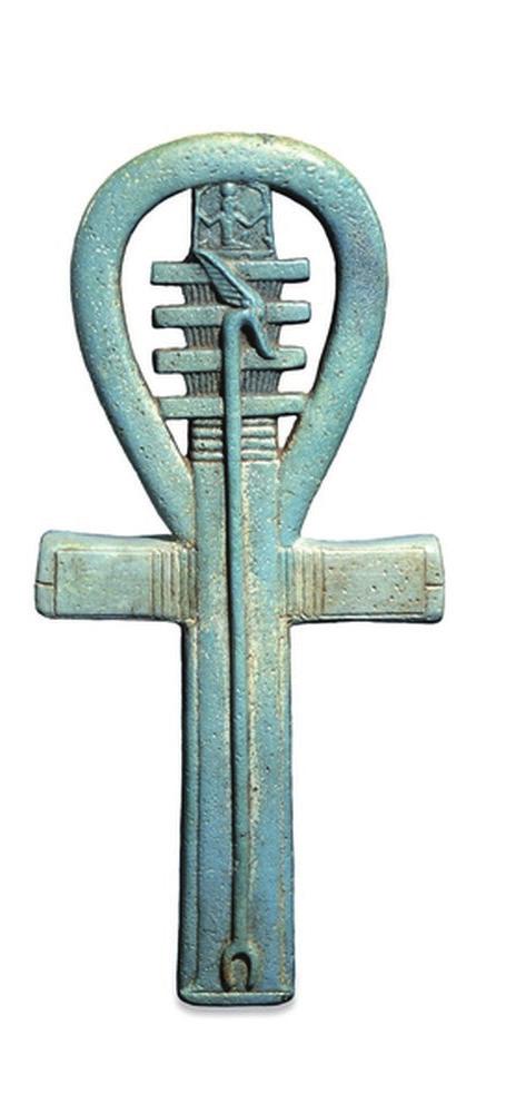 Pochází z Gebel Barkal z Pozdní doby 700 500 př. n. l. 5. Amulet tijet z červeného jaspisu.