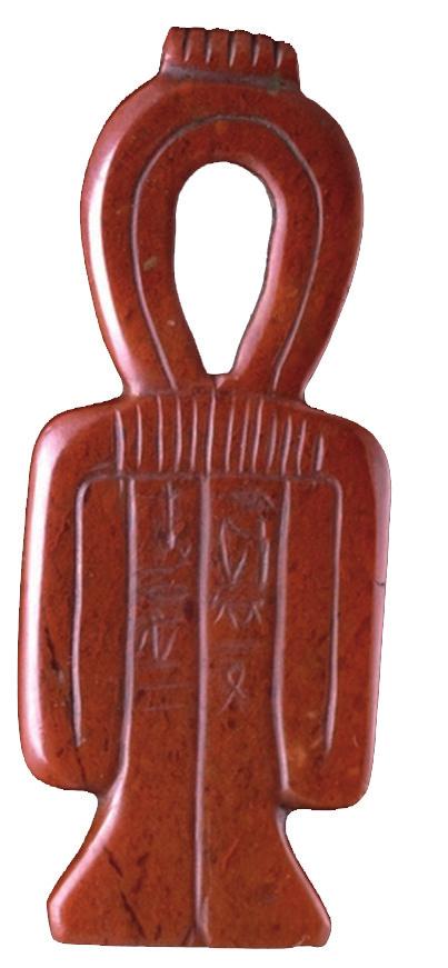 Amulet byl spojován s bohyní Esetou a dle kapitoly 156 z Knihy mrtvých měl být dán na krk