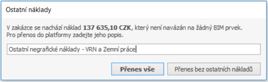 Měrnou jednotku si můžete změnit pomocí ikony v příslušném řádku změnou měrné jednotky se automaticky nastaví správná výměra.