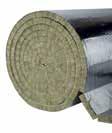 ROHOŽE PAROC PAROC HVAC LAMELLA MAT ALUCOAT Tepelná a akustická izolace ventilačních a klimatizačních kanálů Lamelová rohož, jednostranně kašírovaná zesílenou hliníkovou fólií Deklarovaná hodnota