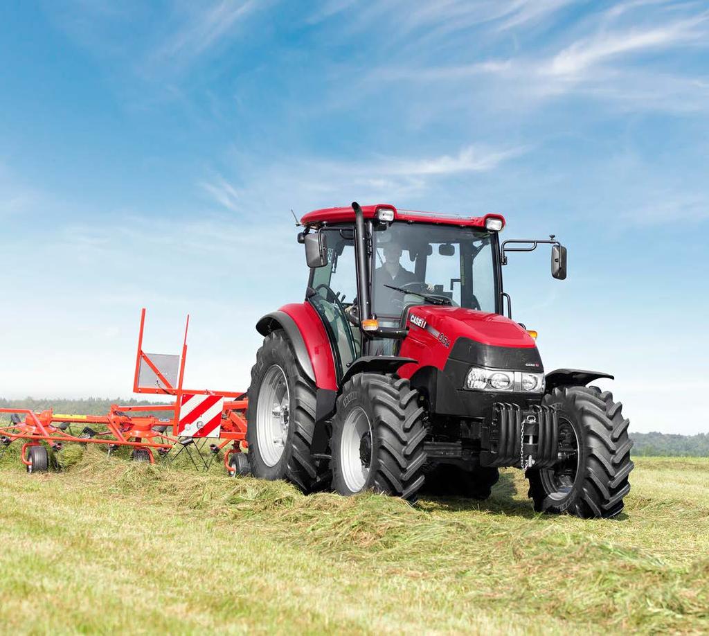 VŠESTRANNÝ a výkonný FARMALL 85A Jednoduchý, spolehlivý a univerzální traktor s tradicí výroby od roku 9. Robustní motor s dlouhým servisním intervalem 600 hodin.