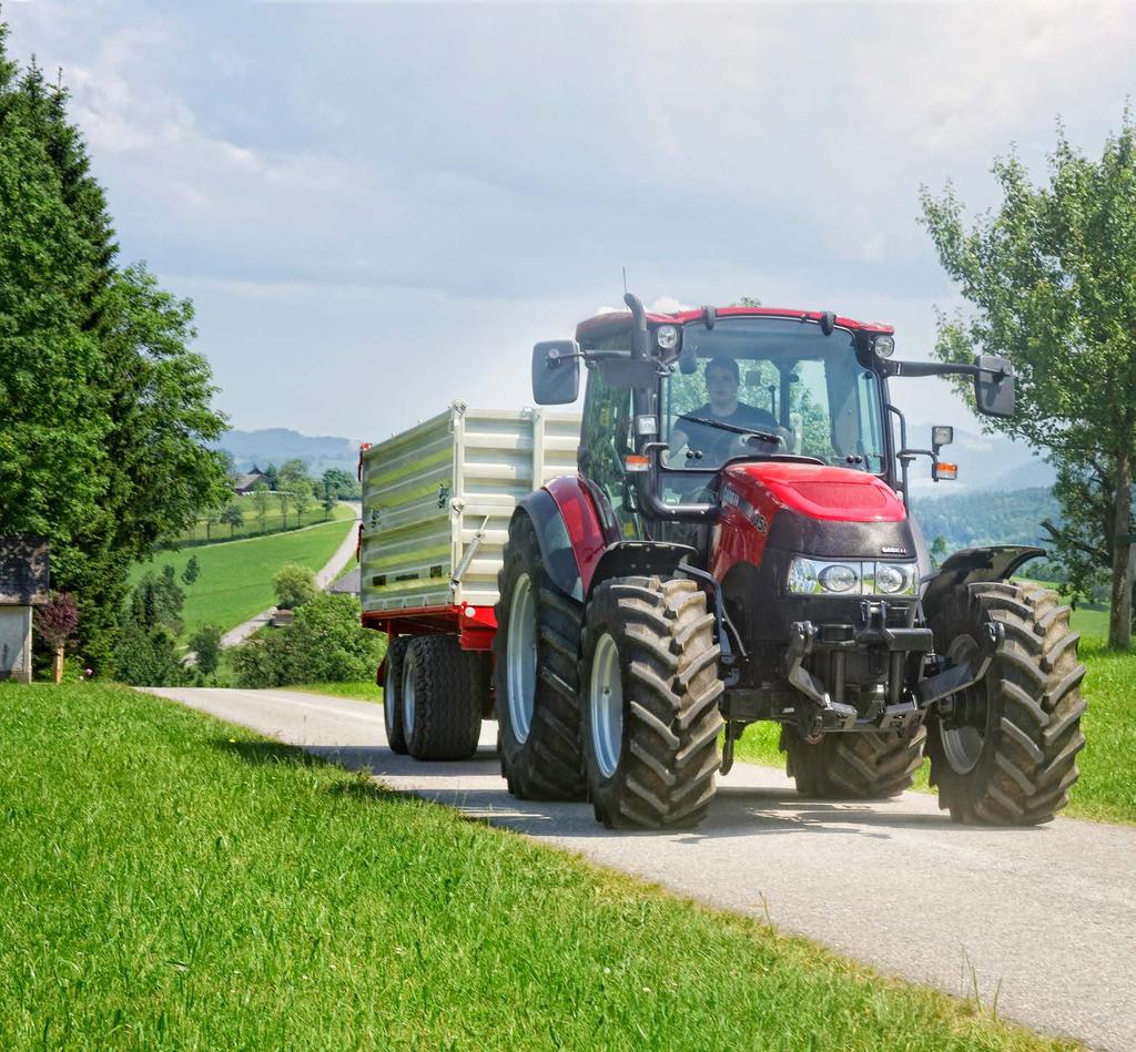 POMOCNÍK pro každý den FARMALL C Chcete nahradit dosluhující CASE IH JXU? Farmall C je jeho nástupcem - moderní, komfortní a spolehlivý.