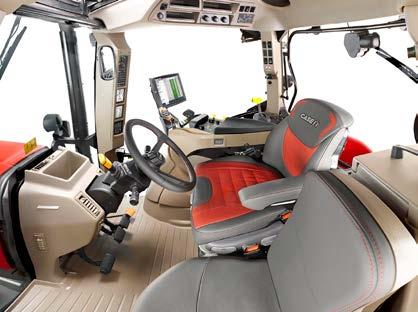 Maximální komfort Kabina traktoru Maxxum poskytuje maximální komfort.