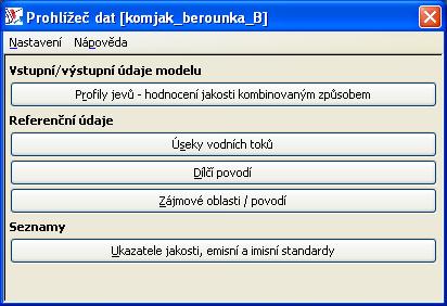 6 EDITOR DAT 6.1 ÚVOD VHBEDITOR je univerzální aplikace určená k prohlížení a editaci dat uložených ve společném datovém modelu nástrojů VSTOOLS.