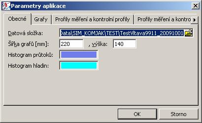 ... a promítnutí tohoto nastavení při tisku histogramů. 6.3.2.