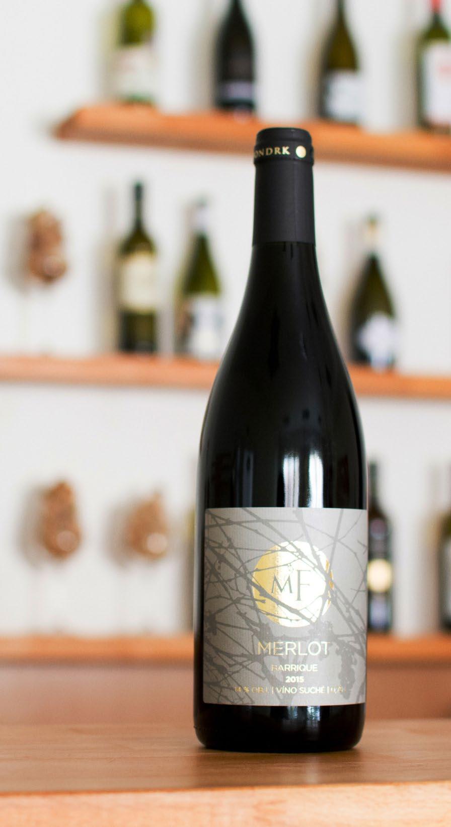 ŠAMPION 2019 MERLOT, 2015, SUCHÉ,