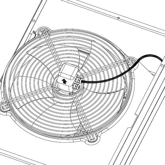 Elektrické zapojení ELiS G je standardně vybavena pouze připojovací svorkovnicí u každého z osazených ventilátorů.