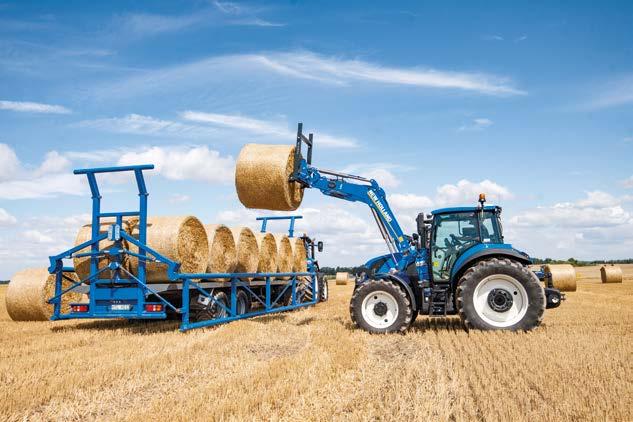 TraktoryT5 jsou plně kompatibilní s řadou čelních nakladačů New Holland 700TL: ideální kombinace pro vysokou produktivitu.