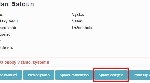 F. delegát - pokud delegát nepřistupuje do zápisu ze svého zařízení, je pořadatel povinen zpřístupnit delegátovi techniku přístup do zápisu; osobní stránka - delegát do zápisů, k nimž má přístup