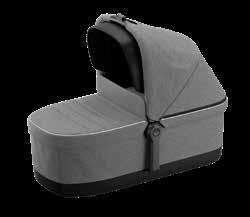 2019 Thule Sleek Bassinet Korba Thule Sleek Bassinet změní váš kočárek Thule Sleek na hluboký a umožňuje rozšíření na kočárek pro dvě děti, pokud se vaše rodina rozroste.