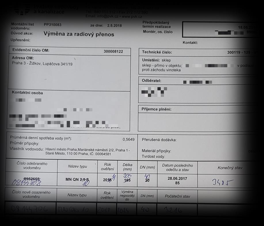 Nový projekt: Elektronický montážní list 1.