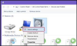 Pro systém Windows 10 Po spárování se automaticky sestaví připojení BLUETOOTH a na obrazovce se zobrazí položka [Connected music].