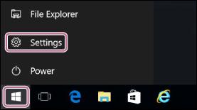 Nastavení počítače jako serveru DLNA (Windows 10) Systém Windows 10 podporuje DLNA1.5. Počítač se systémem Windows 10 může sloužit jako server DLNA i jako kontrolér (řídicí zařízení).