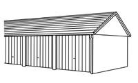 lamelou nebo velkou lamelou, povrch woodgrain, bílá Nástavbové garáže 2,76 5,52 2,30 3,65 B 1 115 133 Kč 118 391 Kč 2,97 5,94 2,30 3,75 B 1 116 807 Kč 120 245 Kč Typ střechy B Standard: Výklopná