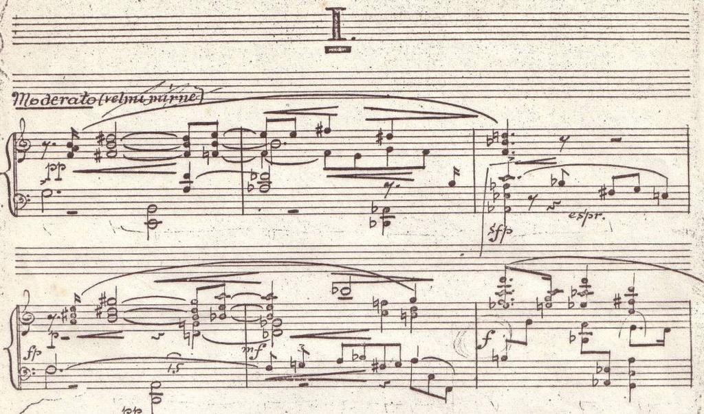 5.1.1 Klavírní tvorba Josefa Schreibera Komponování zaujímá ve Schreibrově životě zcela zvláštní místo.
