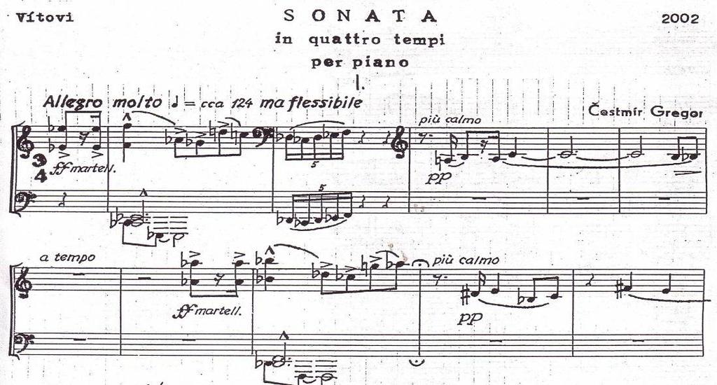 Poslední koncertantní skladba pak vznikla v roce 1979 a nese název Concerto giocondo pro klavír a orchestr.