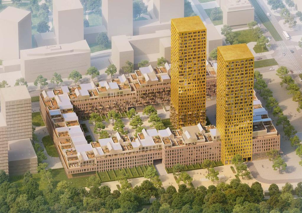 Zplatz kosmopolitní veřejný prostor Projekt společnosti Central Group nese hrdě symbolické označení Centrum nového Žižkova. Má zdravou ambici se jím stát.