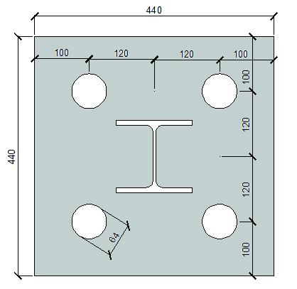 f j,d = ß j α f cd = 2,273 10,7 = 16,2 MPa c = t p = 15 A eff = 0,034 m 2 POSOUZENÍ ÚNOSNOSTI PATKY = 33,0 mm a) max N + M: 35,2 kn + 0,15 knm ΣF i,z = 0 N Ed = N c T Rd => N Ed = A eff f j,d - T Rd