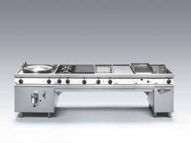(W) DIMENSIONS SADA PRO MOSTOVOU SESTAVU REFRIGERATED BASES WITH 2/3 DRAWERS EMFP-140-B SP R-600a 50 C