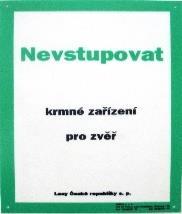 inf A4/1 mm "Zákaz vstupu střeženo psem" světlostabilní zelené a černé popisy, materiál tabule PE