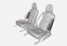01 Bezpečnost 01 Boční airbagy (SIPS) Boční airbag Umístění Airbag se naplní mezi tělem cestujícího a dveřmi a absorbuje náraz v okamžiku srážky. Airbag se vypustí při stlačení v důsledku srážky.