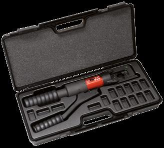HYDRAULICKÁ LISOVACÍ NÁŘADÍ / HYDRAULIC CRIMPING TOOLS HP50 - Hydraulické lisovací kleště HP50 - Hand-operated Hydraulic Tool Na lisování Al a Cu kabelové koncovky max.