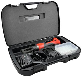 HYDRAULICKÁ LISOVACÍ NÁŘADÍ / HYDRAULIC CRIMPING TOOLS STILO50 - Akumulátorové hydraulické lisovací nářadí 18V STILO50 - Battery-operated Hydraulic Tool 18V Na lisování Al a Cu kabelové koncovky max.