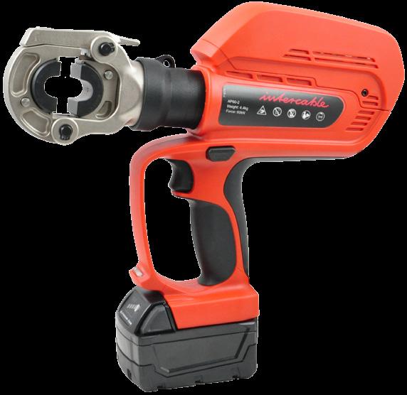 HYDRAULICKÁ LISOVACÍ NÁŘADÍ / HYDRAULIC CRIMPING TOOLS AP60-2 - Akumulátorové hydraulické lisovací nářadí 18V AP60-2 - Battery-operated Hydraulic Tool 18V Na lisování Al a Cu kabelové koncovky max.