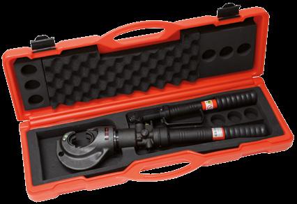 HYDRAULICKÁ LISOVACÍ NÁŘADÍ / HYDRAULIC CRIMPING TOOLS HPI130-C - Hydraulické lisovací kleště HPI130-C - Hand-operated Hydraulic Tool Na lisování Al a Cu kabelové koncovky max.