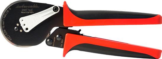 kleště na lisovací dutinky 0,14-2,5 mm² Mechanic crimping tool for end sleeves 0,14-2,5 mm² Weight PMT2R 195 mm 0,320 kg Lisovací profil: