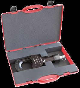 HYDRAULICKÁ ŘEZACÍ NÁŘADÍ / HYDRAULIC CUTTING TOOLS PS85 - Hydraulická řezací hlava PS85 - Hydraulic Head Pro řezání Al a Cu kabely, do max.