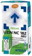 UZIN MK 80 S Neu Oblasti použití: rychle vázací disperzní parketové lepidlo s malým obsahem vody pro smykově odolné lepení parket.