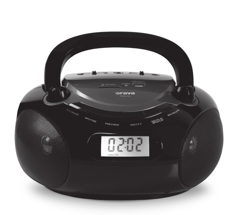 RSU-04 R/W/B Návod k použití/záruka CZ USB/SD