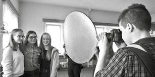 Součástí vyhlášení výsledků byl i fotografický workshop pro žáky škol. úterý 3. 4. v 19 hod.